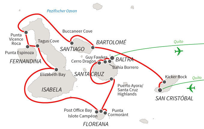 Galapagos – Silver Origin Route A