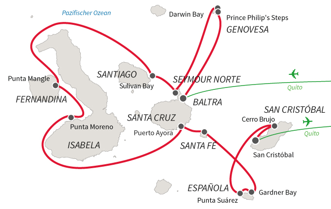 Galapagos – Silver Origin Route B