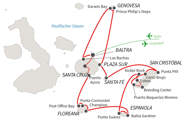 Galapagos – Cormorant Route A