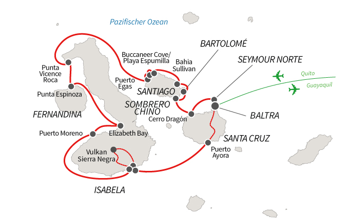 Galapagos – Cormorant Route B
