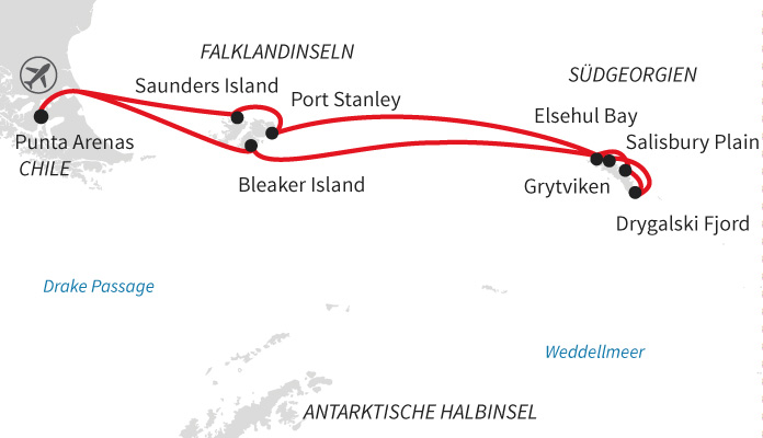 Falkland und Südgeorgien