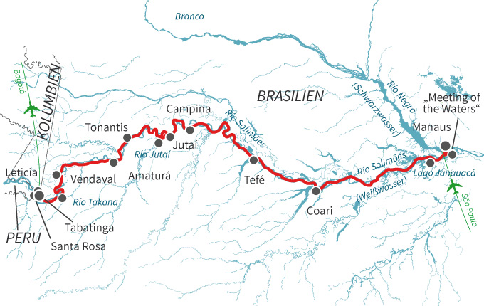 Die große Amazonas Expedition