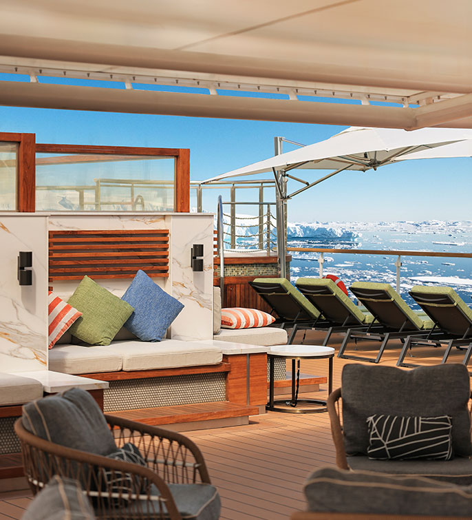 Sonnendeck © Aurora Expeditions