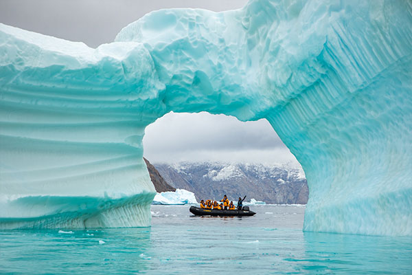 QuarkExpeditions Greenland Zodiac Michelle Sole