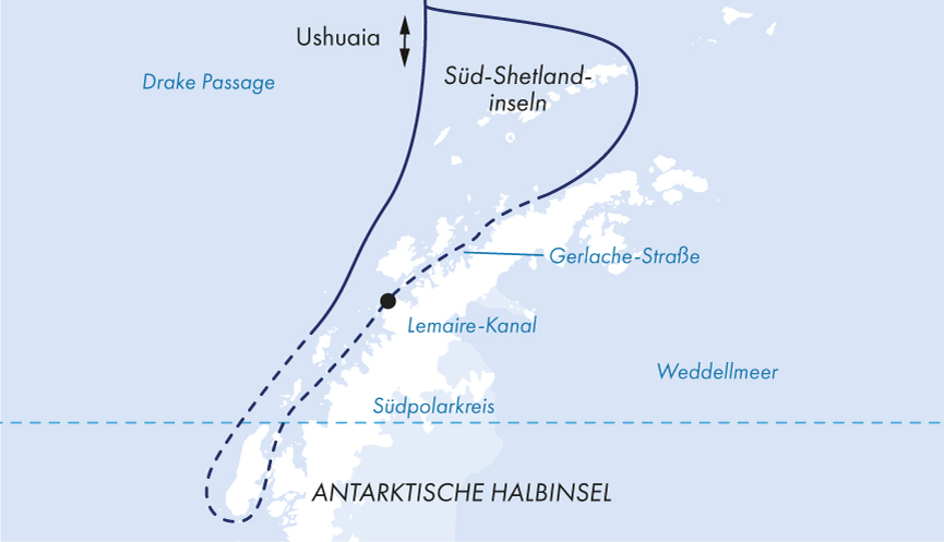 Abenteuer Südpolarkreis