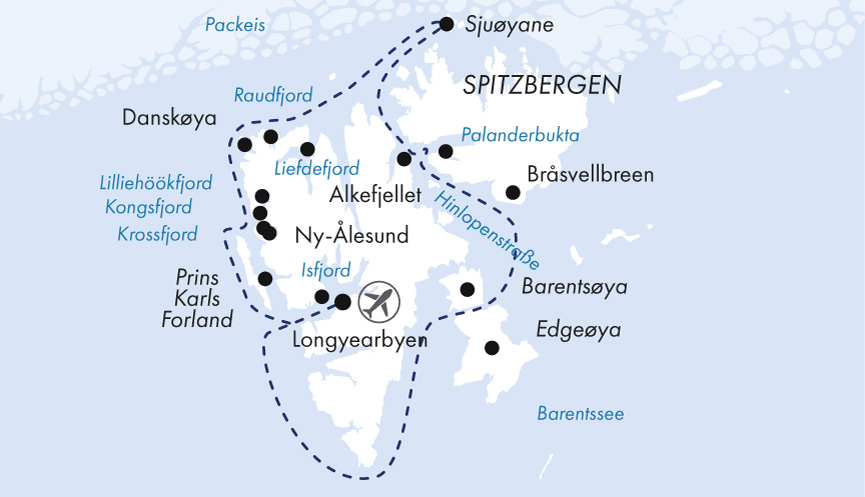 Spitzbergen entdecken
